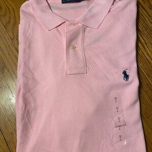 Polo, Ralph Lauren, Men's Pink Shirt, Large